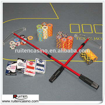 Telescoping Deluxe Aluminum Roulette Rake