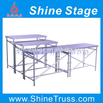 fast set up portable seating platform VIP platform