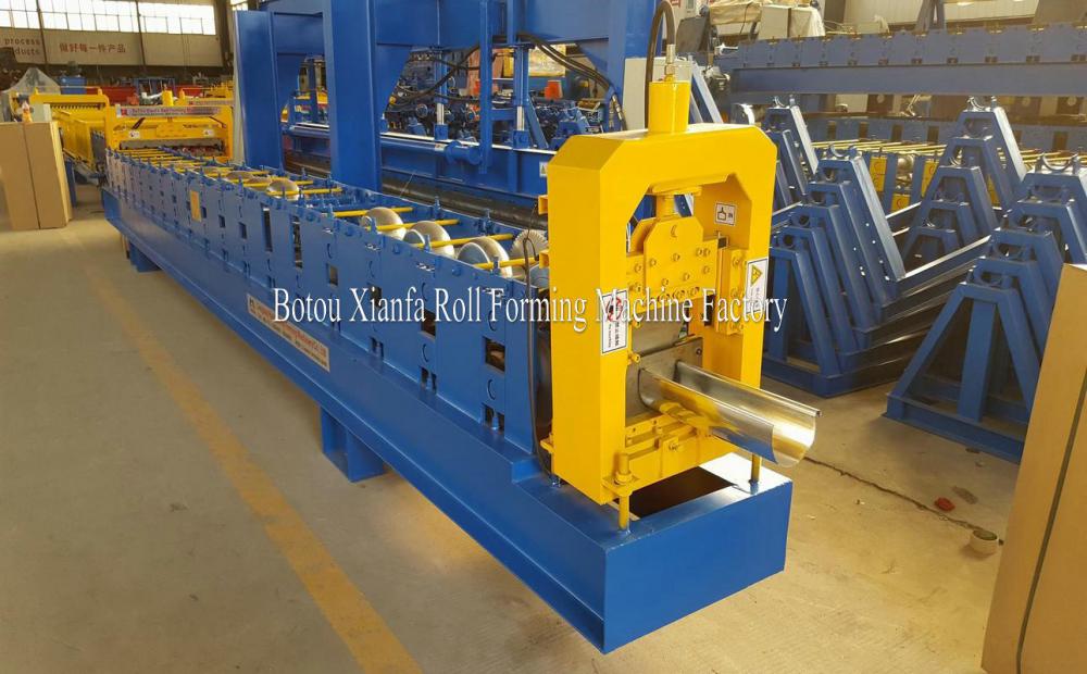 Color Steel Sheet Circular Gutter Roll Forming Machine