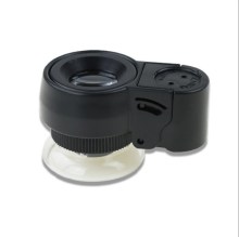 30X Cylinder Handheld Magnifying Glass with LED Light