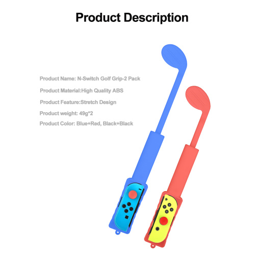 Nintendo Switch Joy-Con için Yeni Golf Grip -2Pack