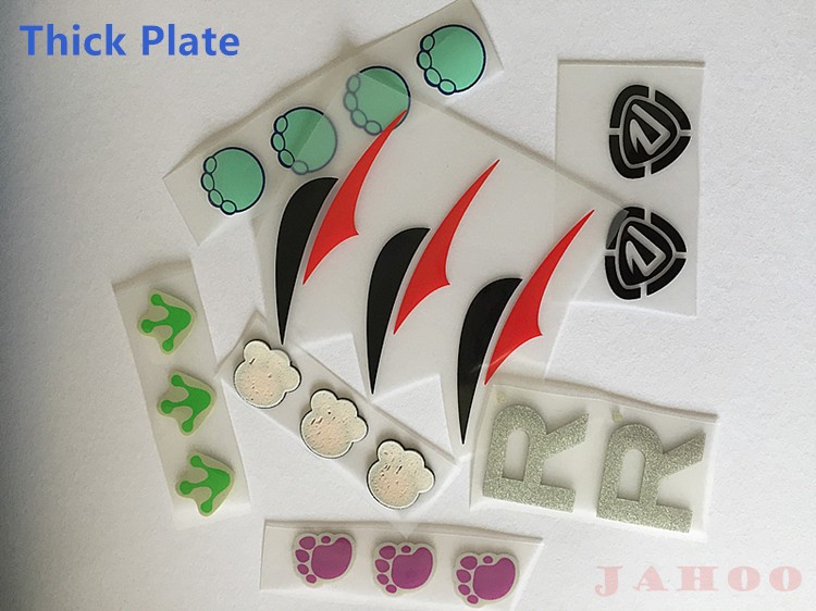 New Products 3D silicone Reflective Transfer Labels For Clothing