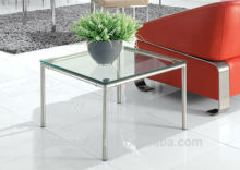 SJ-098A square glass end table
