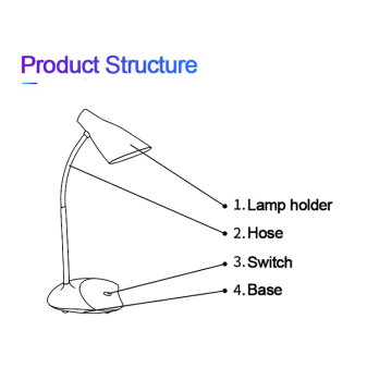 Desk Lamp USB Charger