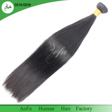 Wholesale Straight Virgin Human Hair No Shedding No Tangling Weft