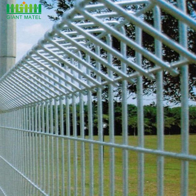 Welded Galvanised Triangle Bending Roll Top Brc Fence