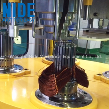 Vertical type stator auto coil winding machine