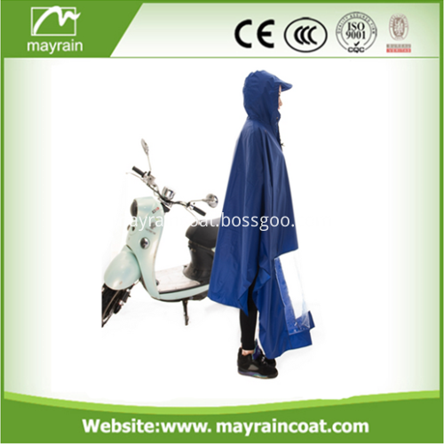 PVC Bule Rain Poncho