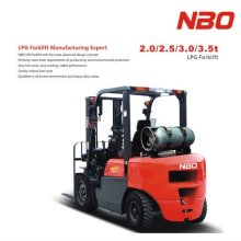 2.5t lpg forklifts/gasoline forklift with nissan k21 engine