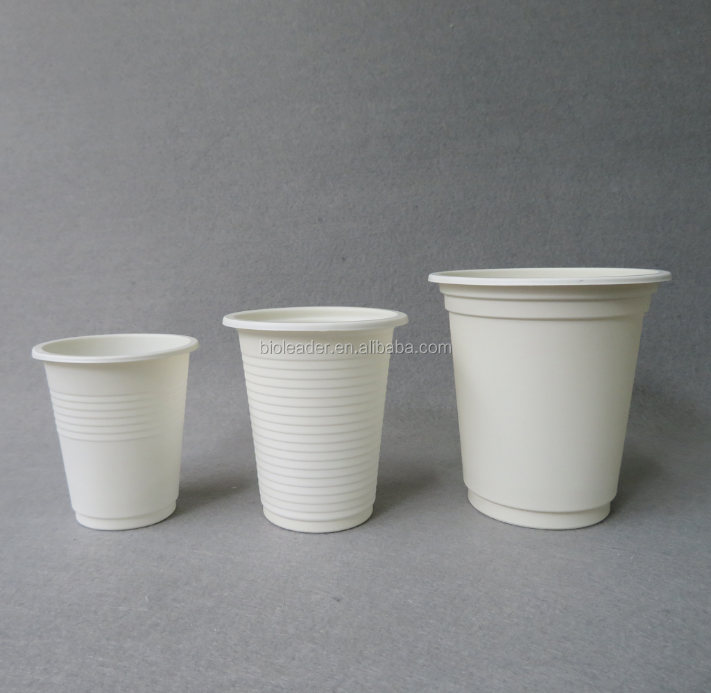 Biodegradable Compostable Disposable Cornstarch Cup