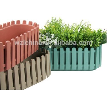 Rectangle Fence shape planter