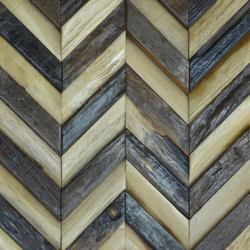 High Quality Mosaic Parquet Engineered Flooring Antique Wood Mosaic Tile