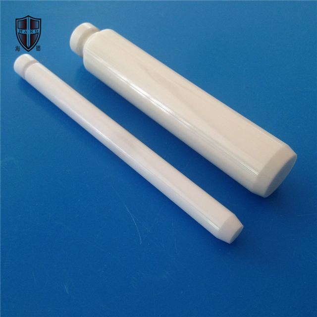 wear resistant strong zirconia alumina ceramic shaft plunger