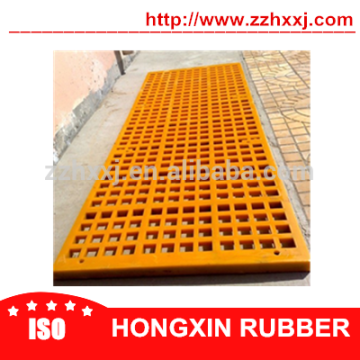 Vibrating screen polyurethane panels