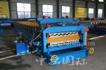 Panel Rib Double Layer Machine For Roofing