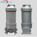 NF Aluminium Carbon Steel Filter Inline Tinggi Flowrate