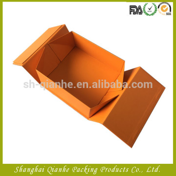 Orange Folding Gift Paper Box