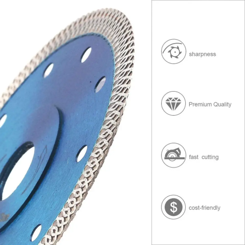 Good quality 5 inch Super Thin Diamond Porcelain Saw Blade Ceramic Cutting Disc for Cutting Ceramic or Porcelain Tiles