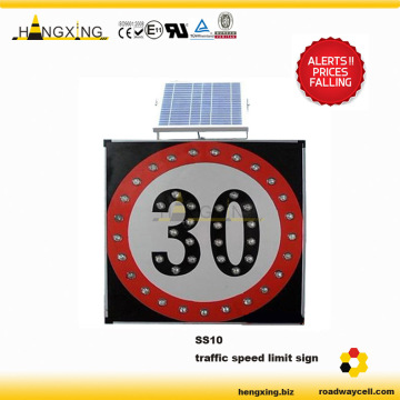 SS10 led solar signal sign