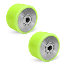 PU Transport Rubber Wheel Polyurethane Driving Wheel with Bearing