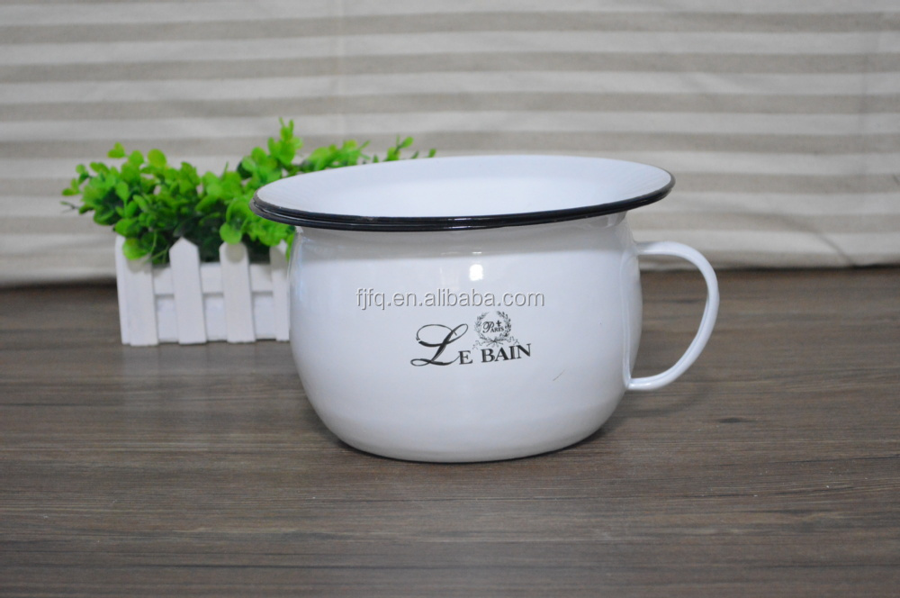 Retro Washing Bowl Set Camping Bowl Storage Pot