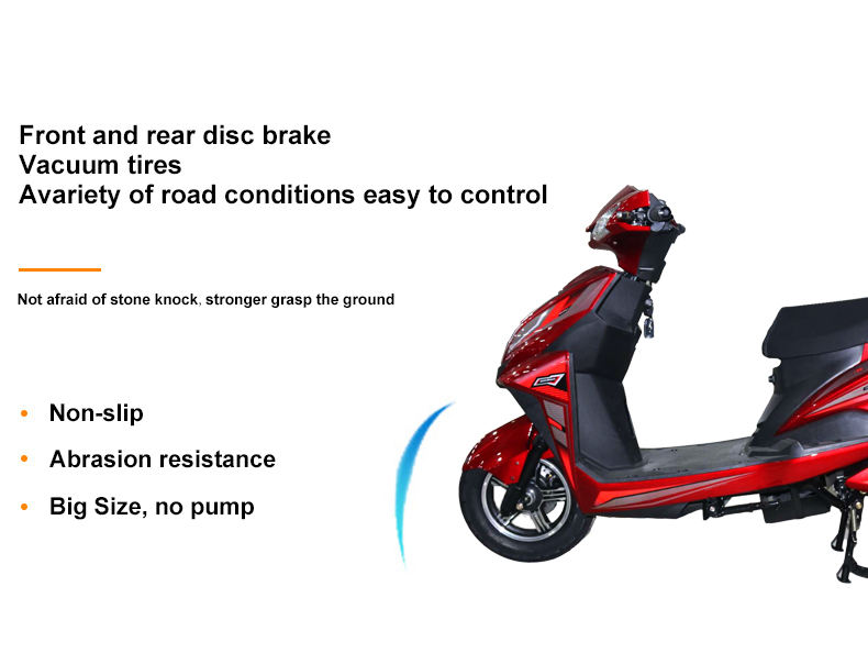 tubeless tire electric scooter