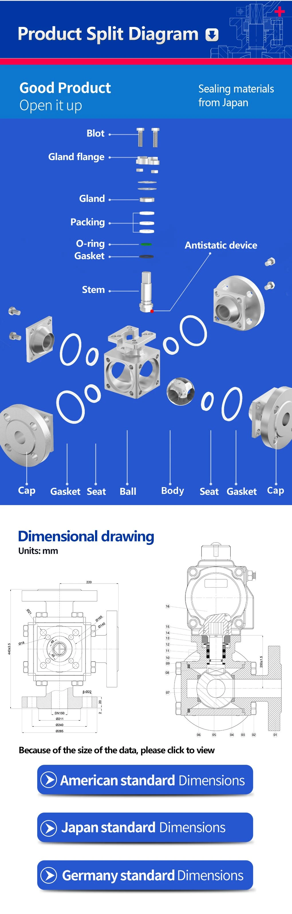 3 way ball valve