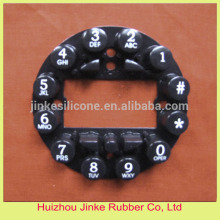 JK-01151 Calculator Numeric Conductive Keypad / Remote Control Conductive silicone rubber keypad