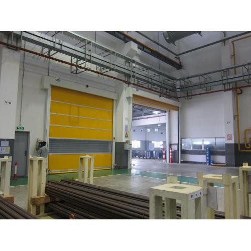 Automatic PVC Roller Shutter Door with Galvanized Frame