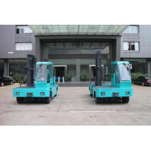 Green Blue Electric Side Loader Forklift