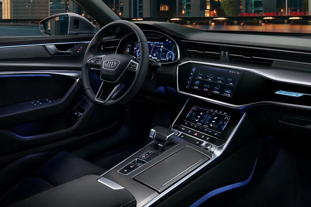 Audi A6l Phev 55 Tfsi E Quattro Limousine Plug in Hybrid Luxury New Energy Cars Ternary Lithium Battery