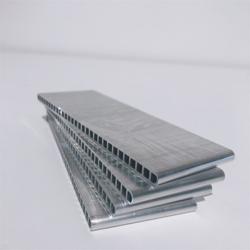 Aluminum Flat Pipes Radiator Microchannel Heat Exchanger