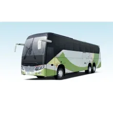 Chinese Luxury 68 Seats Front Engine Dual Rear Axle Coach Bus Factory Price