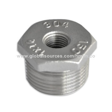 Stainless Steel Inbox Hexagon Bushing, NPT, BSP BSPT and BSPT, RoHS Standard 150LBS