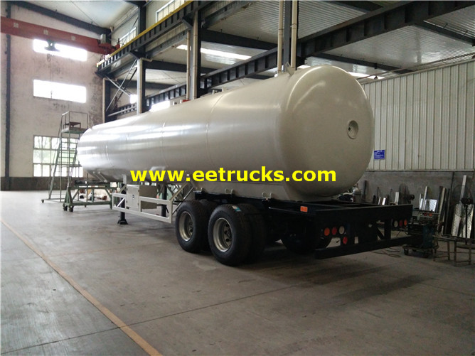 LPG Delivery Semi Trailers