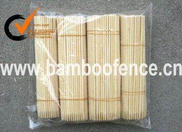 natural bamboo skewer