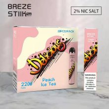 Breze 2200 Puff Ecigarette Disponível Vape Pen