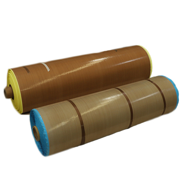 Large roll PTFE fiberglass cloth with glue