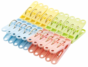 Nonslip Grips Clothespins Clothes Clips Pegs 20 Pcs Assorted Colors