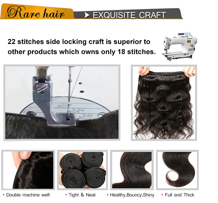 Wholesale Brazilian Virgin Hair Extensions Durban South Africa,Human Hair Bundles Virgin Brazilian Hair With Frontal