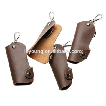 Leather Smart Key Ring Holder Custom Keychain