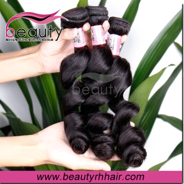 Beauty Hair hot sell beautiful loose wave brazilian human hair extension