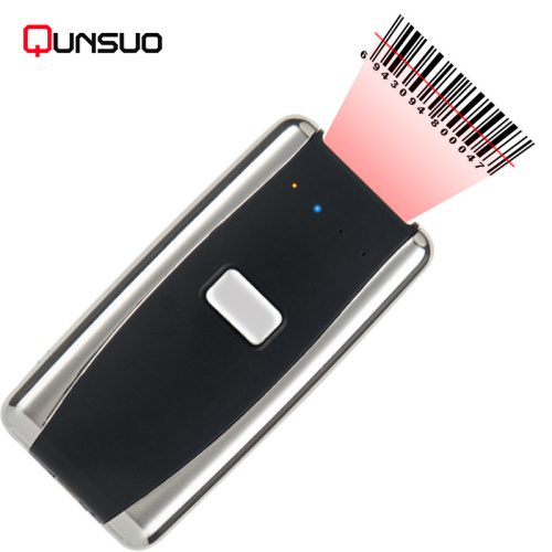 Portable Mini bluetooth barcode QR code Scanner