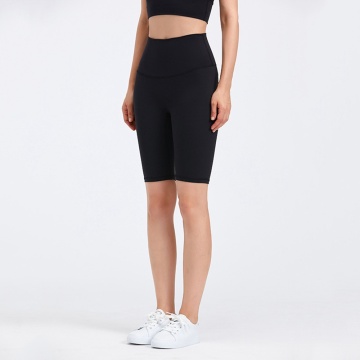 Short d&#39;entraînement fitness taille haute femme