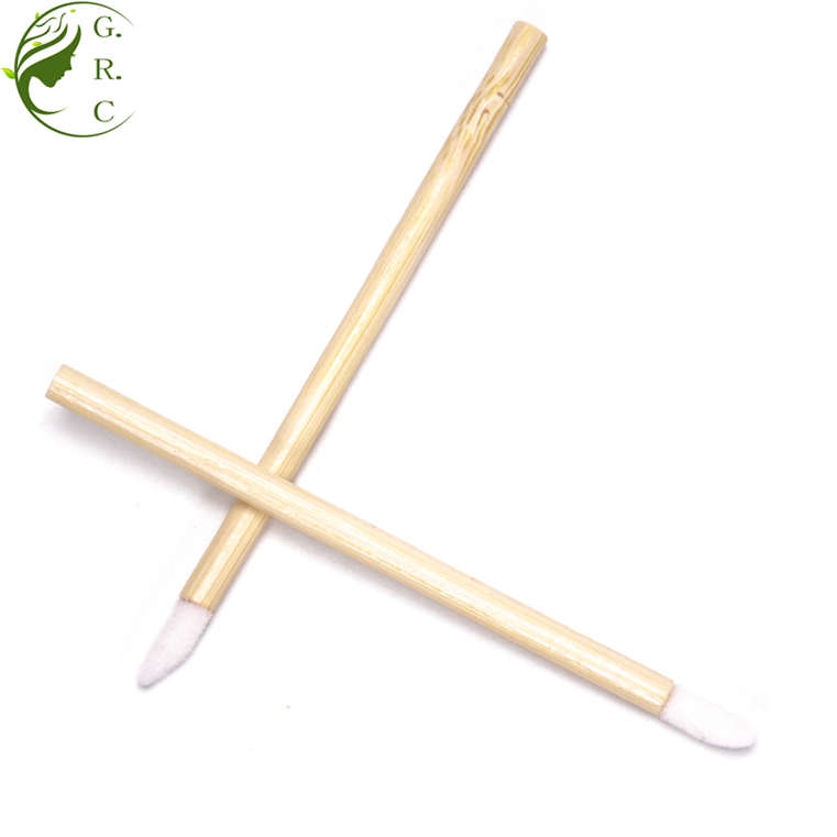 Bamboo Lip Brush Wholesale Lip Cleaner Lipstick Wands