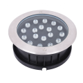 18W IP67 Redonda de piso impermeable al aire libre