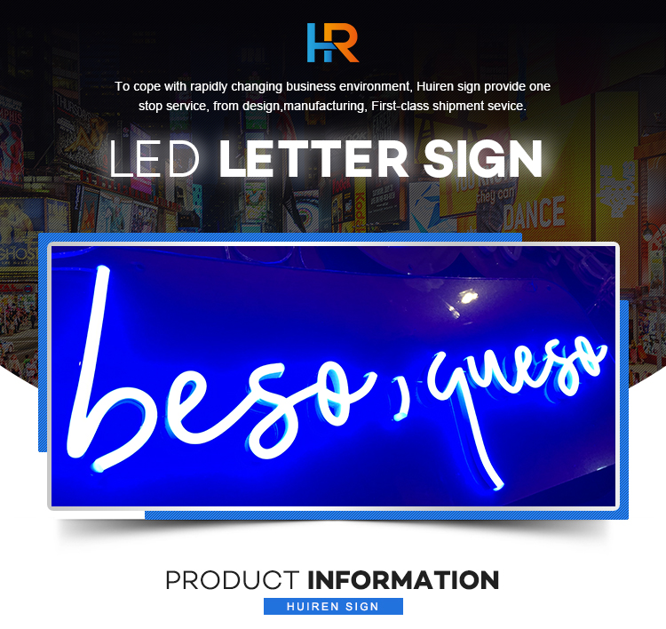 Custom OEM LED Flex neon sign letters for Store restaurant bar decoration