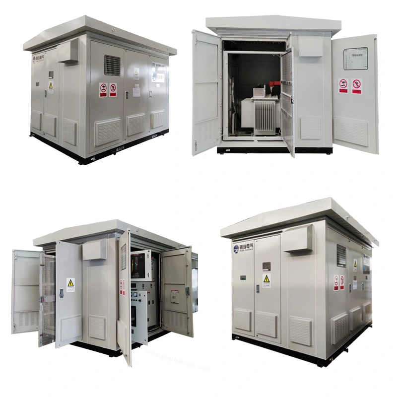 Compact Transformer Substation for Electricity Distributing with The Advantage of Compact Size