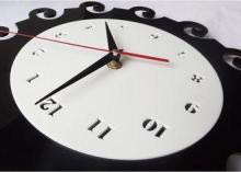 Diy Custom Decorative Mirror Clock Personalized Gift Wall C