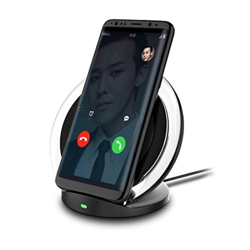 Qi standard Desktop Wireless Fast Charger Stand